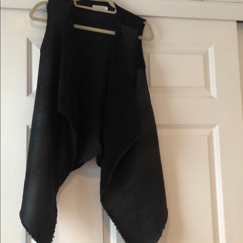 Velvet by Graham and Spencer Black Vest by